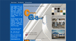 Desktop Screenshot of customguttersri.com